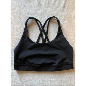 Lululemon Black Criss Cross Energy Sports Bra 6